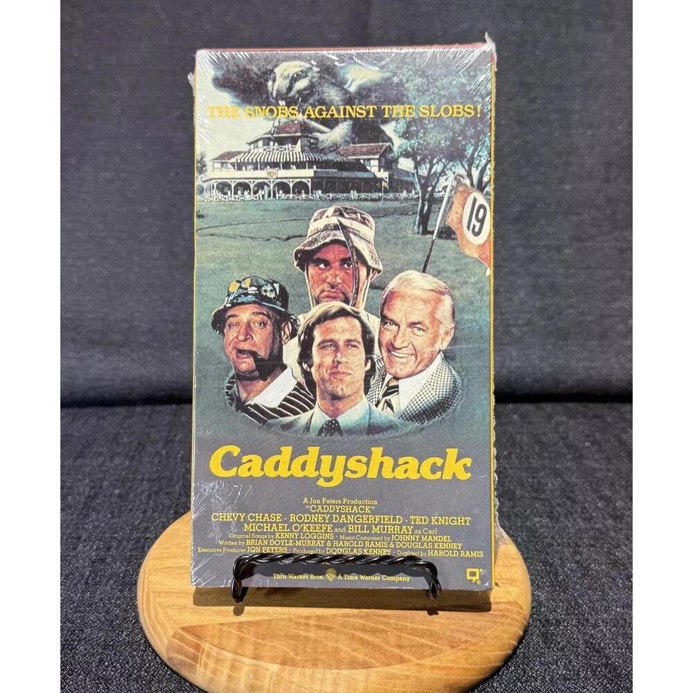 Caddyshack - Rare Early WHV Stamp (VHS, 1991) Factory Sealed Warner Watermark